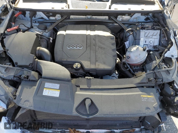 2022 Audi Q5 S line Premium Plus with VIN WA1EAAFY1N2133216, listed as a Copart auction lot 53114465 with 28,571 mi miles and Clean title. Bid and sale history available at DreamBid. Image 12.
