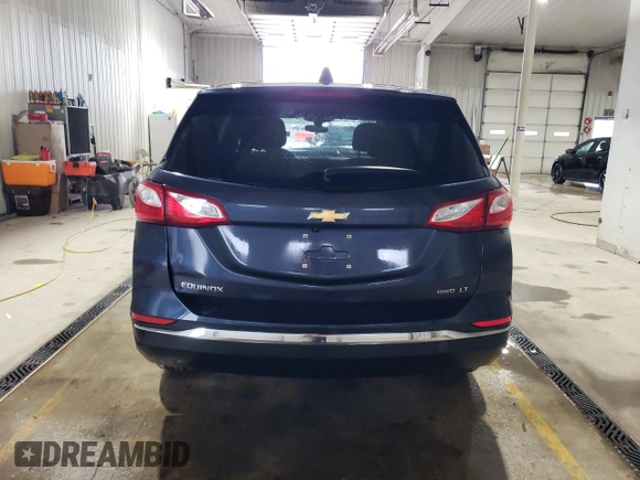 2018 Chevrolet Equinox LT with VIN 3GNAXSEV1JS577783, listed as a Copart auction lot 51787045 with 113,233 mi miles and Salvage Title. Bid and sale history available at carsss.com. Image 6.