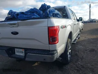 2017 Ford F-150 XL with VIN 1FTEW1EF9HKC16081, listed as a IAAI auction lot 41582496 with 180,005 mi miles. Bid and sale history available at carsss.com. Image 4.
