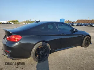 2015 BMW M4 with VIN WBS3R9C58FK333924, listed as a Copart auction lot 45224645 with 90,308 mi miles and Salvage Title. Bid and sale history available at carsss.com. Image 3.