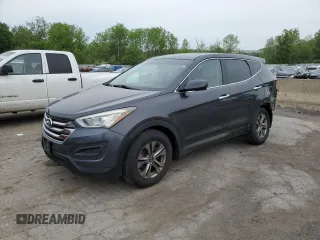2016 Hyundai Santa Fe z VIN 5XYZTDLB6GG307101, wystawiony jako Copart lot #57871375 z przebiegiem 124 365 mil mil oraz Szkoda całkowita • Salvage title. Historia ofert i sprzedaży dostępna na DreamBid. Obrazek 1.