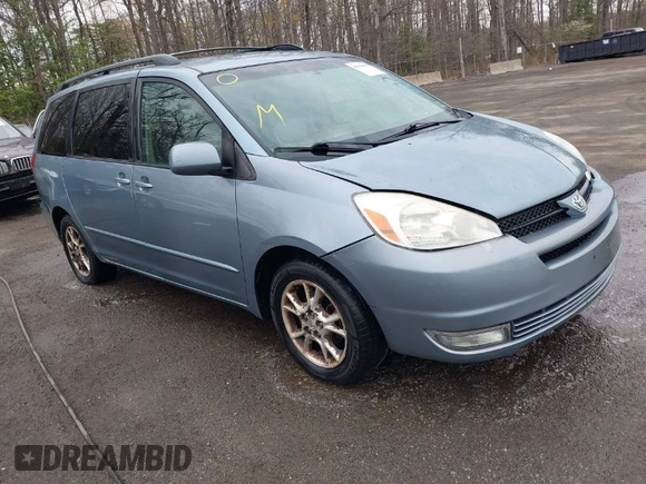 2005 Toyota Sienna XLE with VIN 5TDZA22C95S386560, listed as a IAAI auction lot 41943555 with 230,708 mi miles and . Bid and sale history available at DreamBid. Image 1.