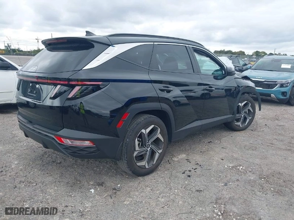 2024 Hyundai Tucson SEL with VIN 5NMJF3DE4RH408654, listed as a IAAI auction lot 41633169 with 17,834 mi miles. Bid and sale history available at carsss.com. Image 4.
