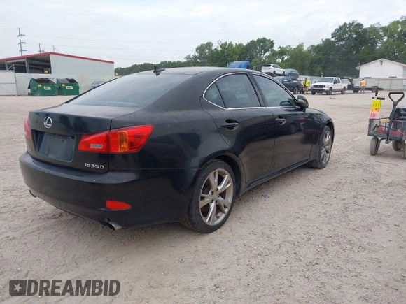 2009 Lexus IS 350 with VIN JTHBE262X92016415, listed as a IAAI auction lot 42782896 with 203,613 mi miles and . Bid and sale history available at DreamBid. Image 4.