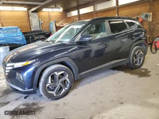 2022 Hyundai Tucson Hybrid SEL Convenience with VIN KM8JFCA16NU054118, listed as a Copart auction lot 52025215 with 31,733 mi miles and Salvage Title. Bid and sale history available at carsss.com. Image 1.