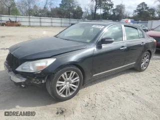 2011 Hyundai Genesis with VIN KMHGC4DF3BU140966, listed as a Copart auction lot 50031075 with NaN miles and Clean Title. Bid and sale history available at carsss.com. Image 1.