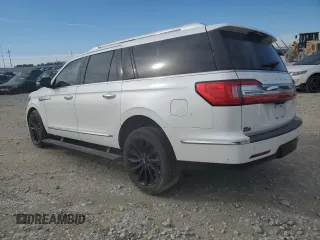 2018 Lincoln Navigator Select with VIN 5LMJJ3JT3JEL22480, listed as a Copart auction lot 51052065 with 96,120 mi miles and Salvage title. Bid and sale history available at DreamBid. Image 2.