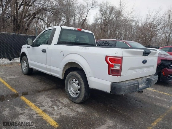 2019 Ford F-150 XL with VIN 1FTMF1CB8KKD48199, listed as a IAAI auction lot 41465864 with 94,566 mi miles. Bid and sale history available at carsss.com. Image 3.