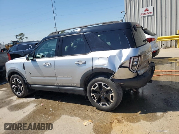 2021 Ford Bronco Sport Outer Banks z VIN 3FMCR9C69MRA98325, wystawiony jako Copart lot #47643515 z przebiegiem 63 738 mil mil oraz Szkoda całkowita • Salvage title. Historia ofert i sprzedaży dostępna na DreamBid. Obrazek 2.
