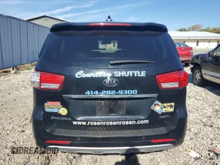 2017 Kia Sedona SX-L with VIN KNDME5C10H6278975, listed as a Copart auction lot 77006344 with 200,874 mi miles and Non Repairable. Bid and sale history available at carsss.com. Image 6.