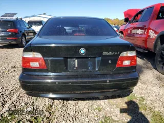2001 BMW 5 Series 540iA with VIN WBADN63481GM72313, listed as a Copart auction lot 76989764 with 170,406 mi miles and Clean Title. Bid and sale history available at carsss.com. Image 6.