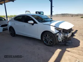 2018 Mazda 3 Touring with VIN 3MZBN1V35JM269982, listed as a Copart auction lot 54060365 with 61,471 mi miles and Salvage Title. Bid and sale history available at carsss.com. Image 4.
