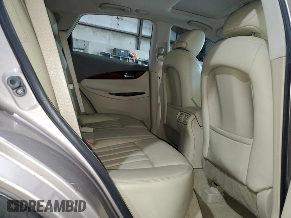 2009 Infiniti EX Journey with VIN JNKAJ09F89M951835, listed as a Copart auction lot 71308344 with 121,617 mi miles and Salvage title. Bid and sale history available at DreamBid. Image 11.