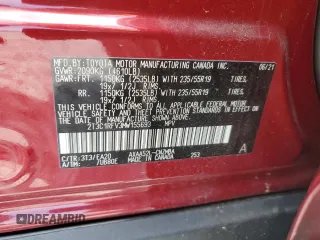 2021 Toyota RAV4 XLE Premium z VIN 2T3C1RFV3MW155693, wystawiony jako Copart lot #61505845 z przebiegiem 22 420 mil mil oraz Szkoda całkowita • Salvage title. Historia ofert i sprzedaży dostępna na DreamBid. Obrazek 13.