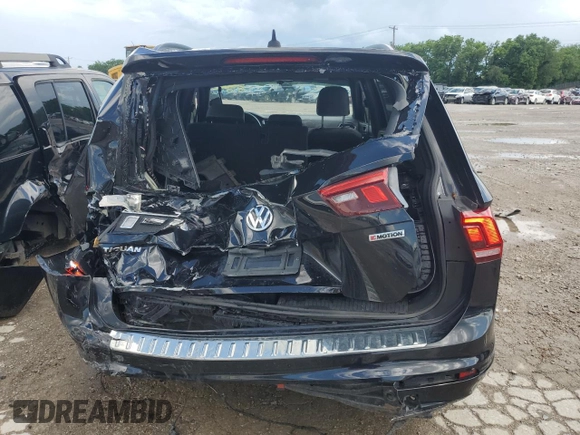 2021 Volkswagen Tiguan SE z VIN 3VV2B7AX5MM101739, wystawiony jako Copart lot #61442715 z przebiegiem 81 523 mil mil oraz Szkoda całkowita • Salvage title. Historia ofert i sprzedaży dostępna na DreamBid. Obrazek 6.