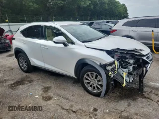 2017 Lexus NX 200t with VIN JTJYARBZ1H2053299, listed as a Copart auction lot 60734825 with 58,806 mi miles and Salvage title. Bid and sale history available at DreamBid. Image 4.