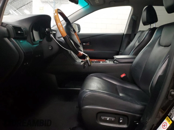 2011 Lexus RX 350 with VIN 2T2BK1BA5BC093729, listed as a Copart auction lot 54734435 with 141,120 mi miles and Salvage Title. Bid and sale history available at DreamBid. Image 7.