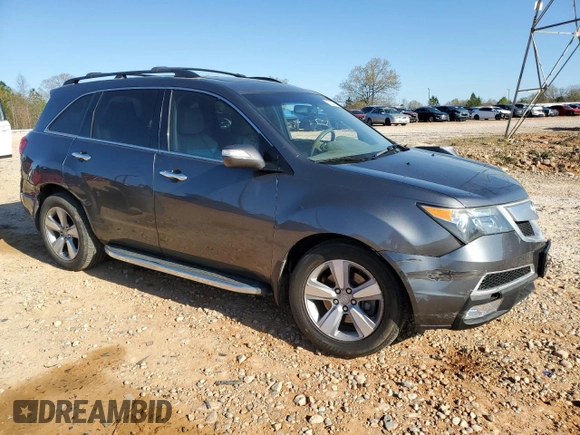 2011 Acura MDX Tech Pkg with VIN 2HNYD2H67BH535914, listed as a Copart auction lot 50384915 with 230,792 mi miles and Salvage Title. Bid and sale history available at carsss.com. Image 4.