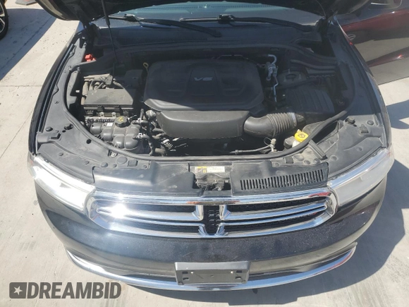 2017 Dodge Durango SXT with VIN 1C4RDJAG7HC643744, listed as a Copart auction lot 57668375 with 150,446 mi miles and Salvage title. Bid and sale history available at DreamBid. Image 12.