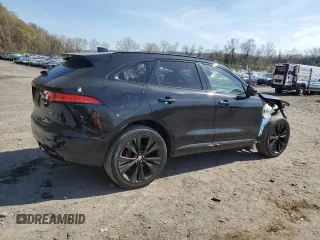 2019 Jaguar F-Pace S with VIN SADCM2FV8KA398771, listed as a Copart auction lot 53560745 with 60,347 mi miles and Salvage Title. Bid and sale history available at DreamBid. Image 3.