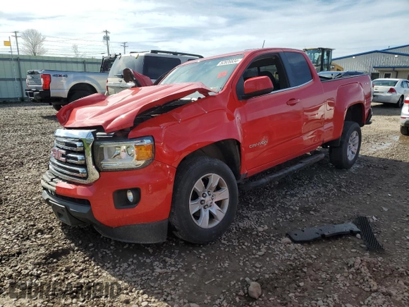2016 GMC Canyon 4WD SLE with VIN 1GTH6CE36G1274779, listed as a Copart auction lot 52826834 with 0 mi miles and Salvage Title. Bid and sale history available at carsss.com. Image 1.