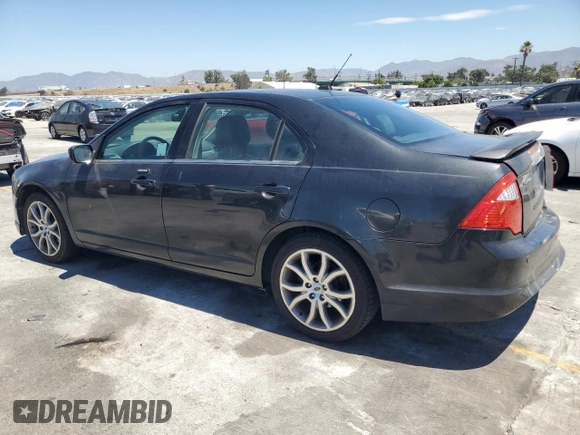 2012 Ford Fusion SEL with VIN 3FAHP0JA3CR270095, listed as a Copart auction lot 64328145 with 76,348 mi miles and Salvage title. Bid and sale history available at DreamBid. Image 2.