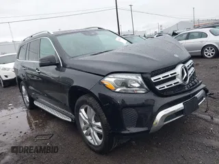 2017 Mercedes-Benz GLS 450 with VIN 4JGDF6EE8HA972826, listed as a IAAI auction lot 42302141 with 112,535 mi miles and . Bid and sale history available at DreamBid. Image 1.