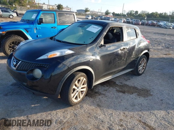 2012 Nissan Juke SL with VIN JN8AF5MR3CT112288, listed as a IAAI auction lot 41543193 with Not Provided miles. Bid and sale history available at carsss.com. Image 2.