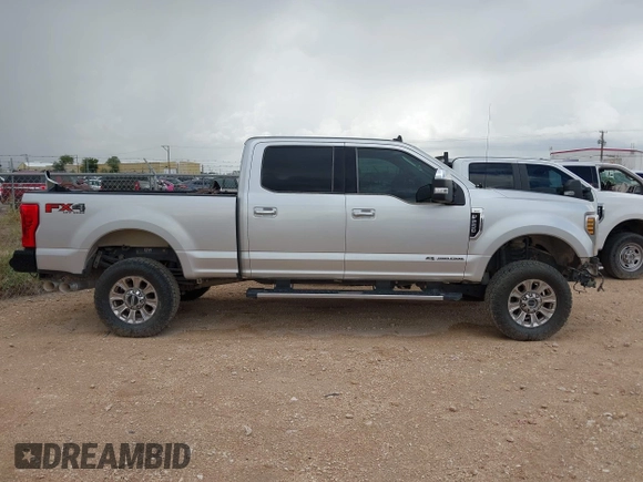 2019 Ford F-250 XL with VIN 1FT7W2BT9KEG02613, listed as a IAAI auction lot 42594640 with 167,453 mi miles and . Bid and sale history available at DreamBid. Image 12.