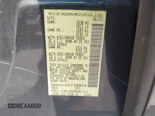 2013 Nissan Frontier SV с VIN 1N6AD0EV0DN739954, выставлен на аукционе IAAI как лот 42448607 с пробегом 210 329 миль миль и . История ставок и продаж доступна на DreamBid. Изображение 9.