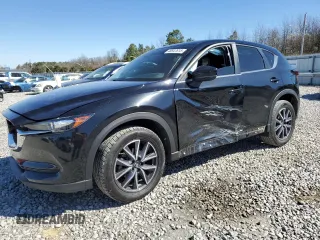 2018 Mazda CX-5 Touring with VIN JM3KFACM6J0400293, listed as a Copart auction lot 48547615 with 89,034 mi miles and Salvage Title. Bid and sale history available at carsss.com. Image 1.