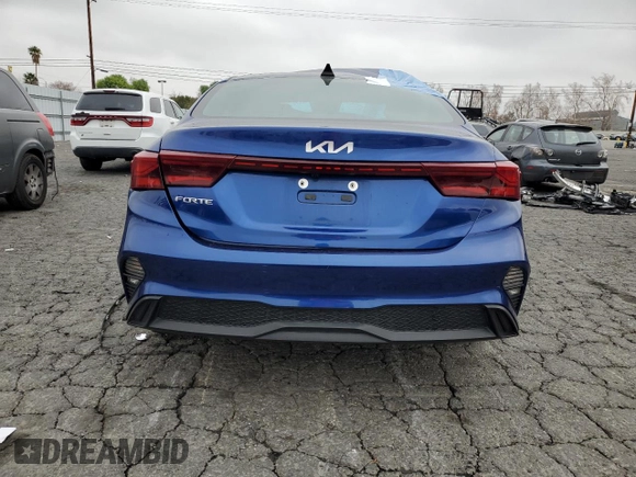 2023 Kia Forte LXS with VIN 3KPF24AD8PE548603, listed as a Copart auction lot 43934765 with 43,237 mi miles and Salvage Title. Bid and sale history available at carsss.com. Image 6.