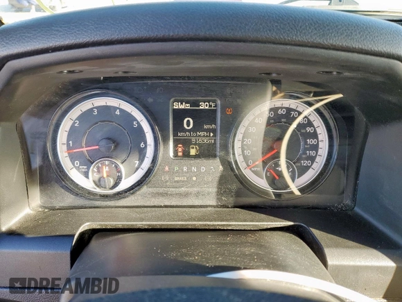 2021 Ram 1500 Tradesman with VIN 3C6JR6DG2MG547574, listed as a Copart auction lot 43134335 with 91,836 mi miles and Clean title. Bid and sale history available at DreamBid. Image 9.