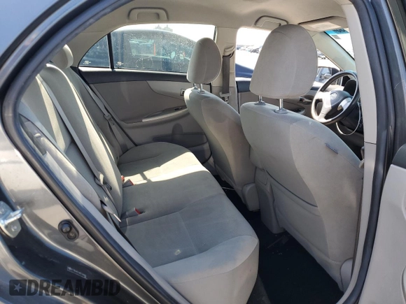 2011 Toyota Corolla L with VIN 2T1BU4EE4BC748106, listed as a Copart auction lot 51439955 with 133,188 mi miles and Salvage Title. Bid and sale history available at carsss.com. Image 10.