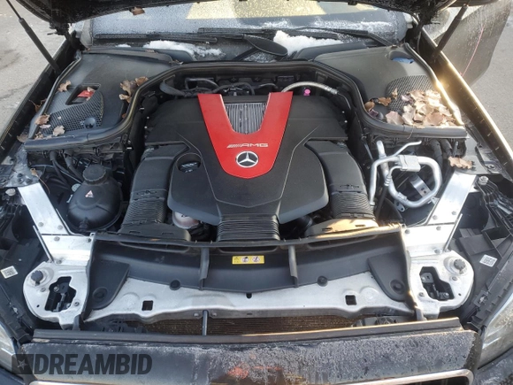 2018 Mercedes-Benz E-Class AMG E 43 with VIN WDDZF6EBXJA393798, listed as a Copart auction lot 42080735 with 99,981 mi miles and Salvage Title. Bid and sale history available at carsss.com. Image 11.