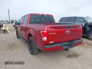 2016 Ford F-150 XL with VIN 1FTEW1CP1GKD22762, listed as a IAAI auction lot 41687389 with 131,542 mi miles and . Bid and sale history available at carsss.com. Image 3.