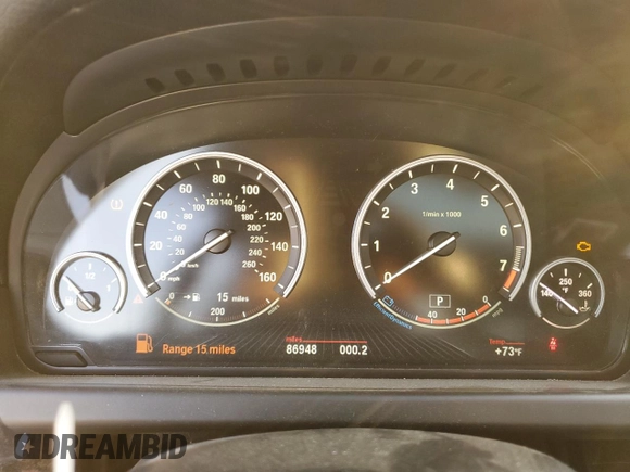 2013 BMW 6 Series 650i with VIN WBAYM9C59DDW20361, listed as a Copart auction lot 79741594 with 86,948 mi miles and Clean Title. Bid and sale history available at carsss.com. Image 9.