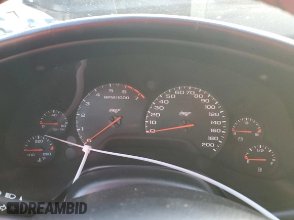 2003 Chevrolet Corvette with VIN 1G1YY32G535134462, listed as a Copart auction lot 84108394 with Not Provided miles and Salvage Title. Bid and sale history available at carsss.com. Image 9.