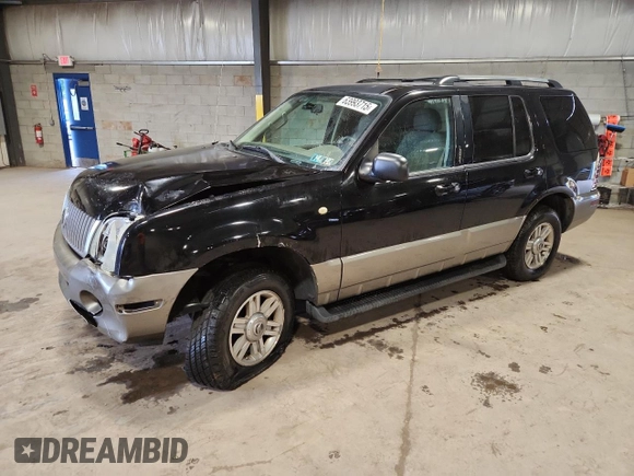 2004 Mercury Mountaineer Convenience with VIN 4M2ZU86W64UJ11988, listed as a Copart auction lot 63993715 with 94,682 mi miles and Salvage title. Bid and sale history available at DreamBid. Image 1.