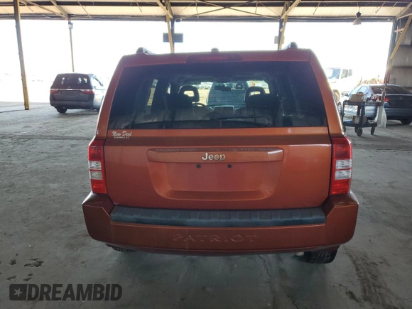 2008 Jeep Patriot Sport with VIN 1J8FT28W58D577948, listed as a Copart auction lot 50165985 with 145,791 mi miles and Salvage Title. Bid and sale history available at carsss.com. Image 6.