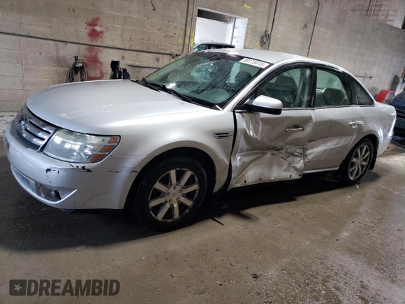 2008 Ford Taurus SEL with VIN 1FAHP24W18G169820, listed as a Copart auction lot 59173415 with 161,749 mi miles and Salvage title. Bid and sale history available at DreamBid. Image 1.