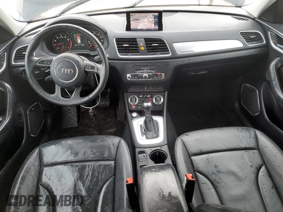 2015 Audi Q3 2.0T Prestige with VIN WA1GFCFS3FR009412, listed as a Copart auction lot 73237582 with 34,842 mi miles. Bid and sale history available at carsss.com. Image 8.