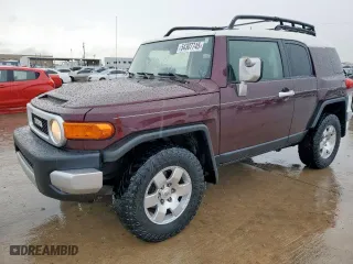 2007 Toyota FJ Cruiser with VIN JTEBU11F470041906, listed as a Copart auction lot 54307745 with 182,592 mi miles and Salvage Title. Bid and sale history available at carsss.com. Image 1.
