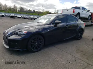 2014 Lexus IS 250 with VIN JTHBF1D24E5037134, listed as a Copart auction lot 51606485 with 74,669 mi miles and Salvage Title. Bid and sale history available at DreamBid. Image 1.