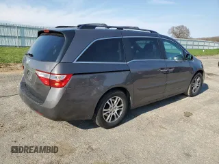 2011 Honda Odyssey EX-L with VIN 5FNRL5H64BB071646, listed as a Copart auction lot 54374065 with 135,544 mi miles and Non Repairable. Bid and sale history available at carsss.com. Image 3.