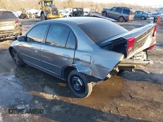 2004 Honda Civic EX with VIN 2HGES26814H604992, listed as a IAAI auction lot 41373327 with 97,545 mi miles. Bid and sale history available at carsss.com. Image 3.
