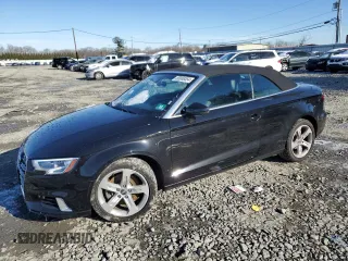 2018 Audi A3 2.0T Premium with VIN WAU78LFF1J1001204, listed as a Copart auction lot 85868554 with 52,297 mi miles and Salvage Title. Bid and sale history available at carsss.com. Image 1.