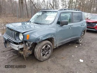 2017 Jeep Renegade Sport with VIN ZACCJBAB1HPE77029, listed as a IAAI auction lot 41894878 with 145,328 mi miles and . Bid and sale history available at DreamBid. Image 2.