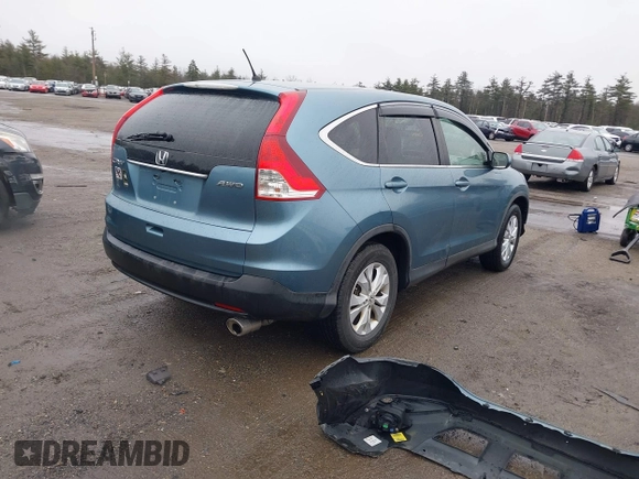 2013 Honda CR-V EX with VIN 5J6RM4H5XDL053452, listed as a IAAI auction lot 41790434 with 195,511 mi miles. Bid and sale history available at carsss.com. Image 4.