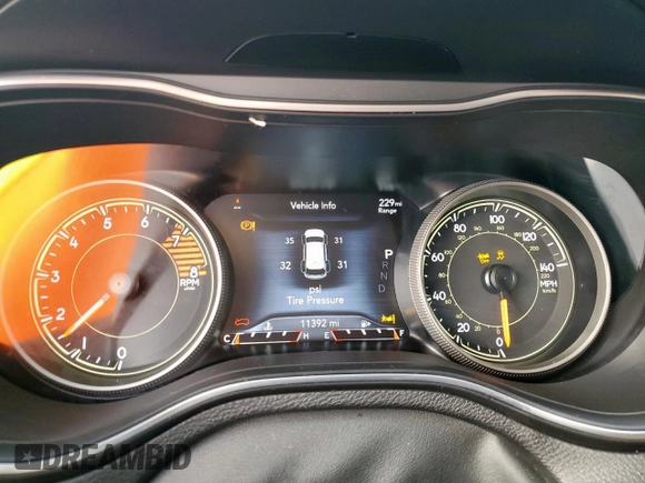 2022 Jeep Cherokee Trailhawk with VIN 1C4PJMBX5ND549240, listed as a Copart auction lot 56743785 with 11,392 mi miles and Salvage title. Bid and sale history available at DreamBid. Image 9.